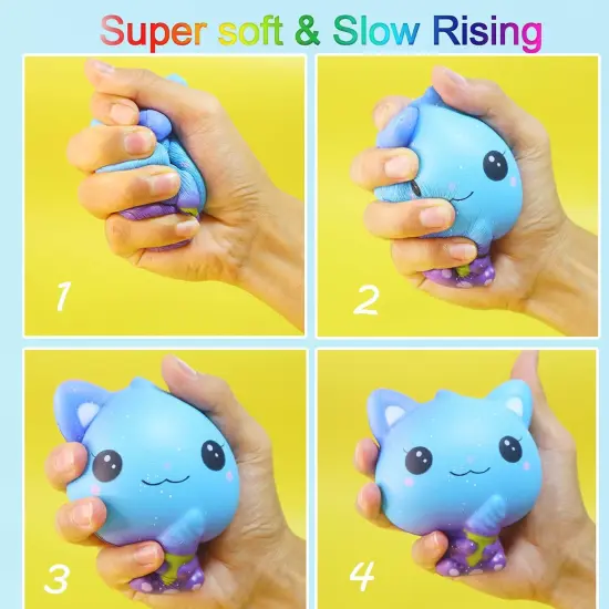 Slow Rising Galaxy Squishy Toys Set - 6 Pack {2}