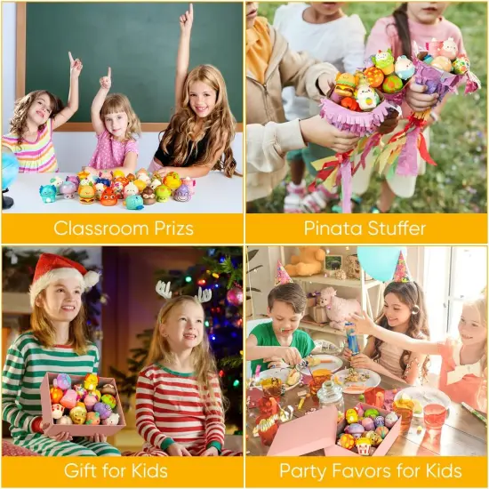 30 PCS Squishy Toys for Kids - Animal Squishies {3}