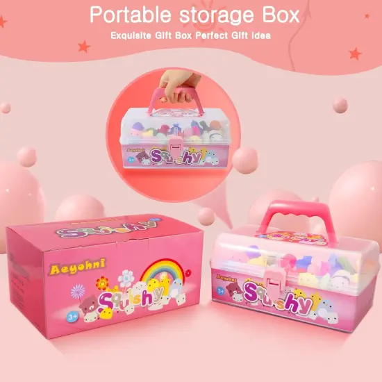 50 Pcs Squishies Mochi Squishy Toys for Kids {2}
