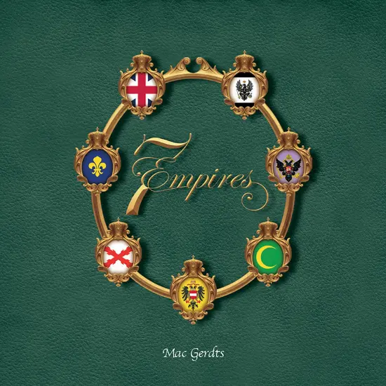 Rio Grande Games: 7 Empires - Strategy Board Game, Medieval 18th Century Themed, Countries Vie For Supremacy On the Old Continent, Age 14+, 2-6 Player {7}