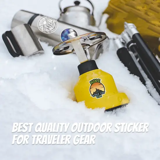 200PCS Camping Stickers - Water Bottles, Outdoor Adventure, Vinyl Waterproof Stickers Packs for Laptop, Travel & Hiking, Bike, Bumper, Suitcase, Luggage, Car, Wilderness, Nature {2}