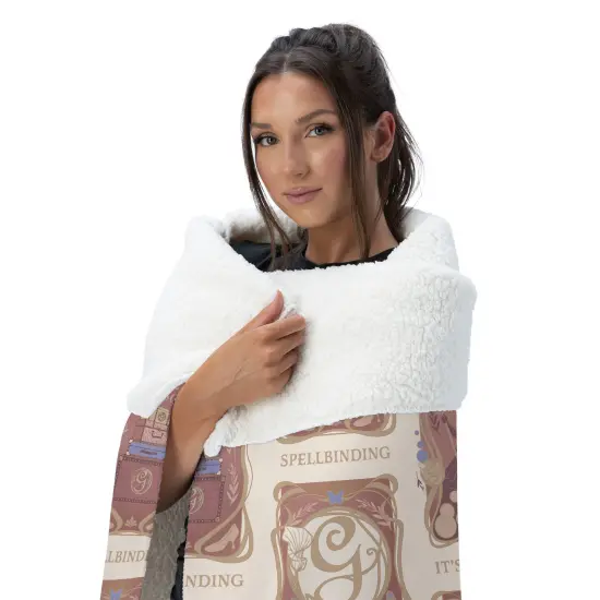 Universal Wicked Silk Touch Sherpa Throw Blanket It's All About {3}
