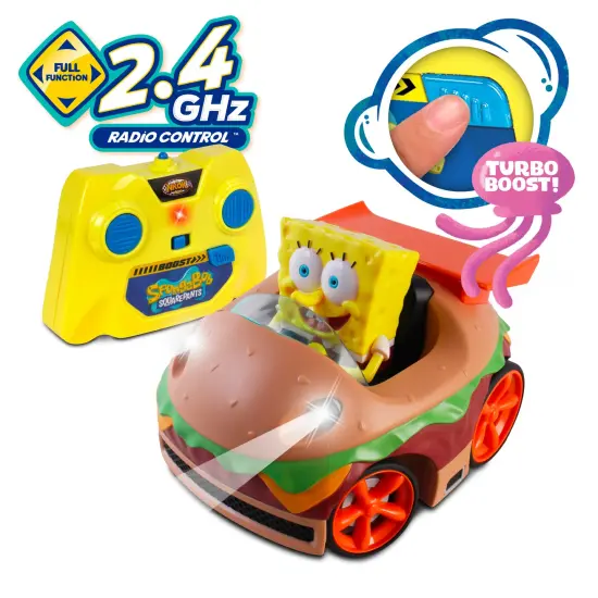 NKOK SpongeBob Squarepants R/C Krabby Patty with SpongeBob {4}