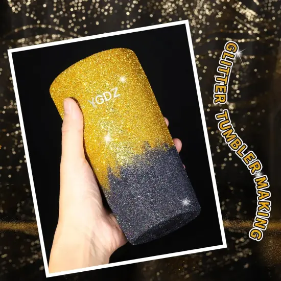 Gold Glitter, Gold Fine Glitter for Crafts, 140G /4.93OZ {3}