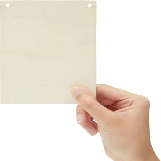 50 Pack Unfinished Wood Plaque Blanks {5}