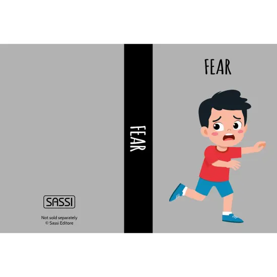 Sassi: My First Library - Emotions- 8 Cardboard Mini-Book Set, Feelings Development, Rhyming Stories, Portable Box, Read-Learn-Play, Kids-Toddlers 2+ {6}