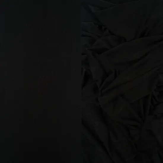 1 Yard Slinky Rib Knit Fabric 1x1 Solid Polyester Spandex Stretch 52/54 Inches Wide Tomato {5}