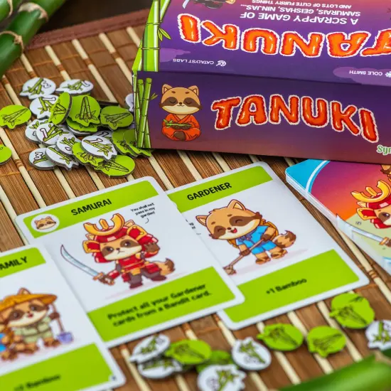 Tanuki - Family Take-That Card Game, Ages 7+ {4}