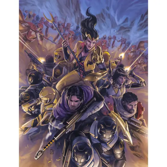 Renegade Games: Power Rangers Roleplaying Game - Through the Shattered Grid Sourcebook - Hardcover RPG Book, Power Rangers Universe Stories, Ages 14+ {4}