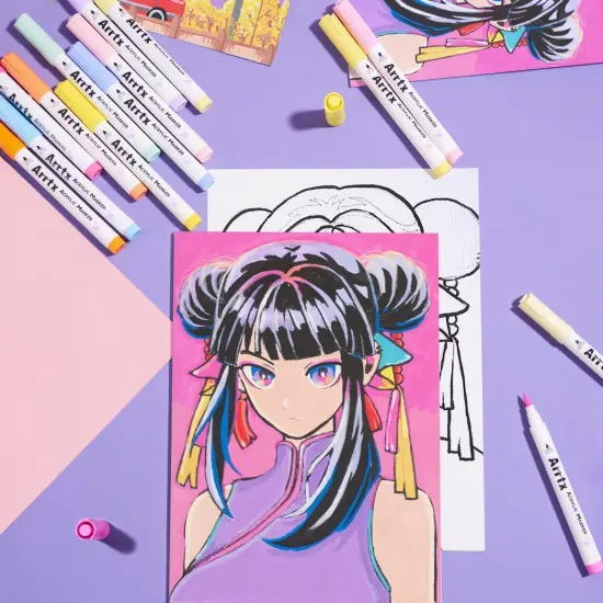 Paint Markers Paint Pens 60 Colors {5}