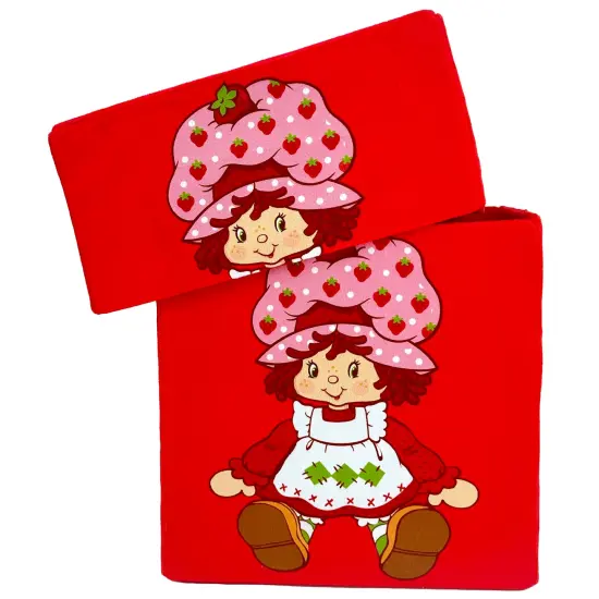 Strawberry Shortcake: Storable 10" Box - Red Character Themed Bin, Fabric Storage Container, Opening Top Lid, Holds Toys-Books-Games & More, Licensed {3}