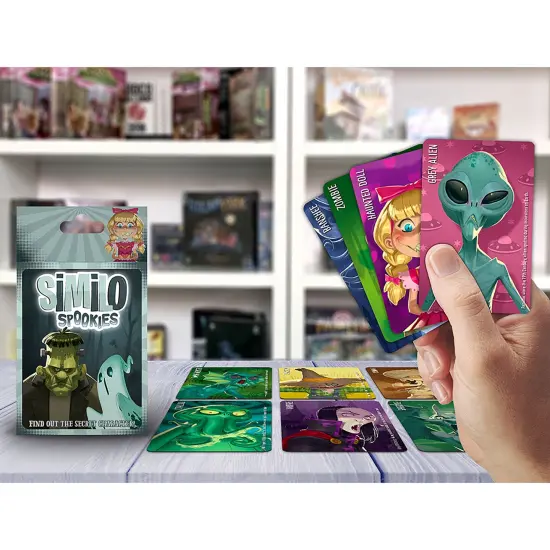Similo: Spookies - Cooperative Deduction Card Game, Horrible Guild, Ages 7+, 2+ Players, 10 Min {6}