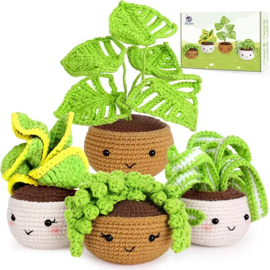 Crochet Plants Indoor Home Kit {1}