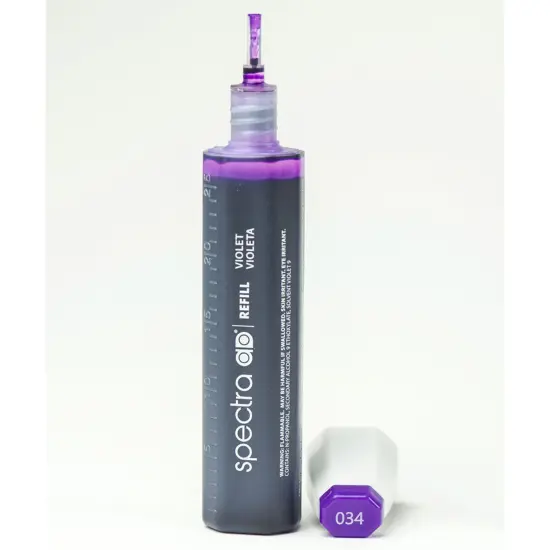 Spectra AD Marker Refill for Violet Color Family Markers, 25ml, 1 Each {2}