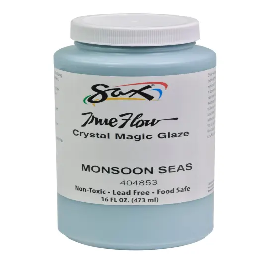 Sax Crystal Magic Glaze, Monsoon Seas, 1 Pint {3}
