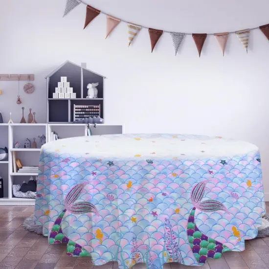 Mermaid Party Decoration Table Covers {2}