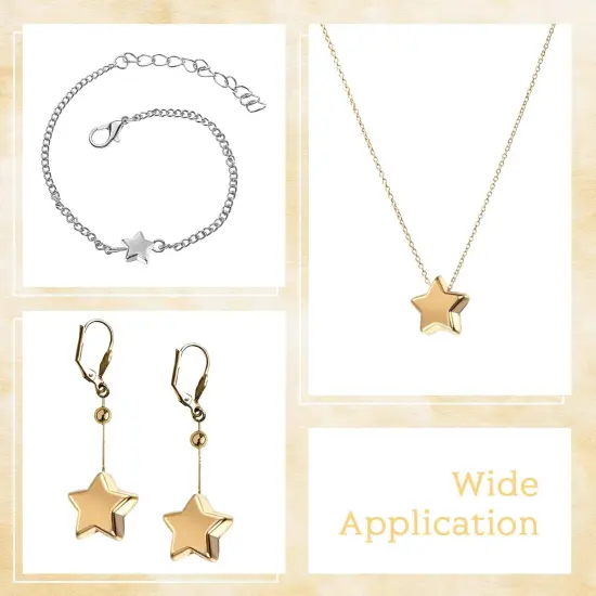 400 Pcs Star Spacer Beads {4}