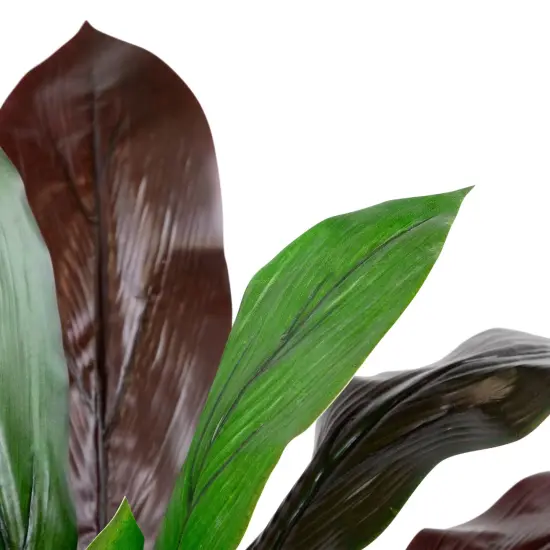 Northlight Real Touch&trade;️ Red and Green Artificial Dracaena Potted Plant - 23" {7}