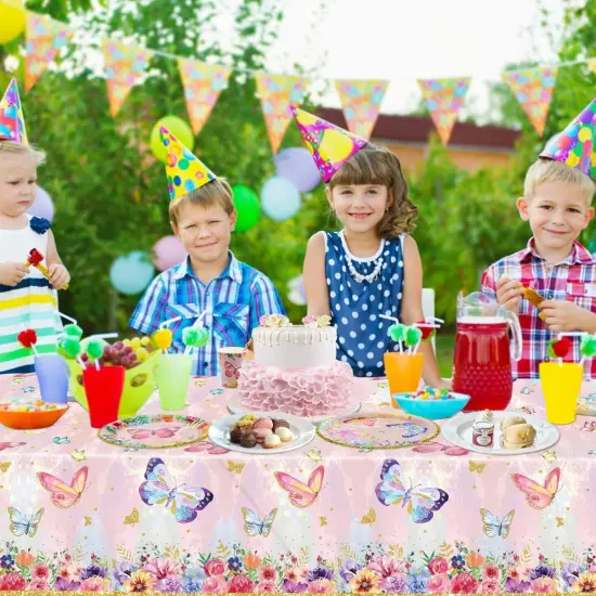 4 PCS Butterfly Table Cover Decorations {3}