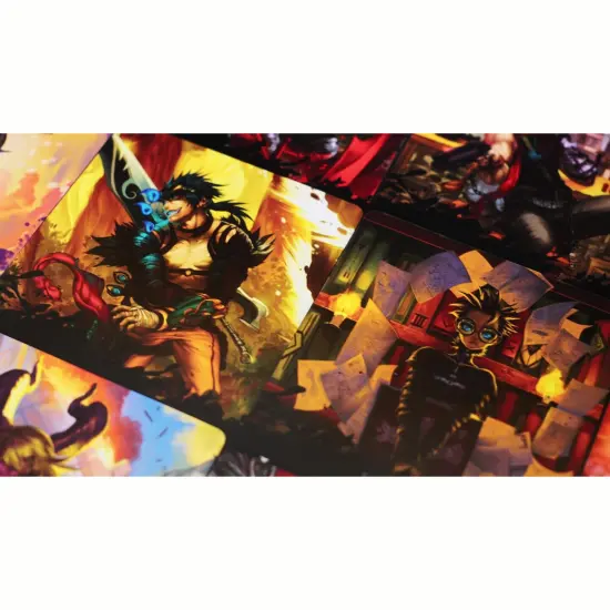 Middara: Adventurer Playmats Pack 2 (Set of 6) - Neoprene Character Playmats, Full Color Artwork, Roleplaying Game Add-ons, RPG Upgrade Accessories {7}