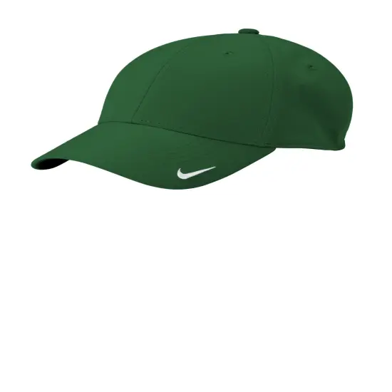 Nike&reg; Dri FIT Legacy Cap Moisture Wicking Adjustable Sports Hat with Classic Style Gorge Green {1}