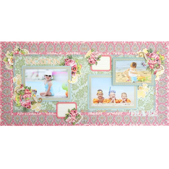 Simply Paisley Scrapbooking Kit with Album {4}
