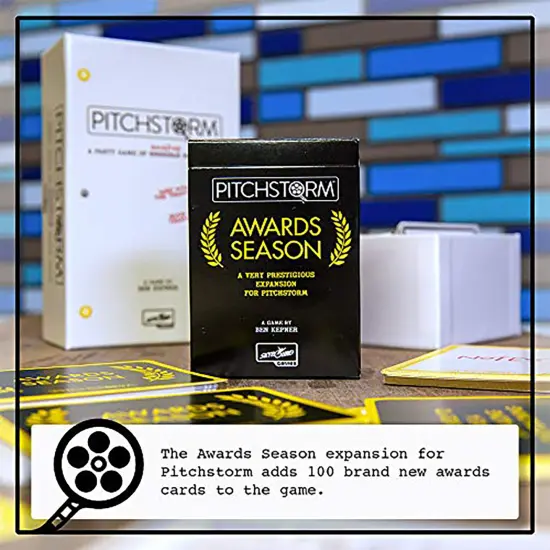 Pitchstorm: Awards Season Deck - A Prestigious Expansion, 100 Themed Cards, Movie Pitching Party Card Game {3}