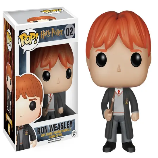 Funko Harry Potter POP! Movie Vinyl Collectors Set: Harry Potter, Ron Weasley & Hermione {4}