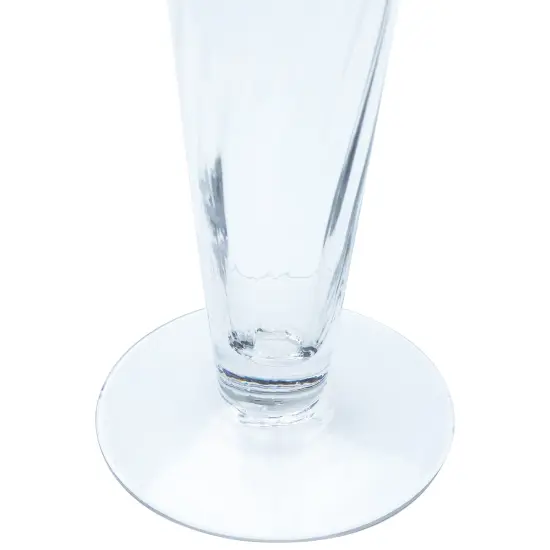 Northlight Transparent Swirled Glass Taper Candle Holder - 17.5" Clear {7}