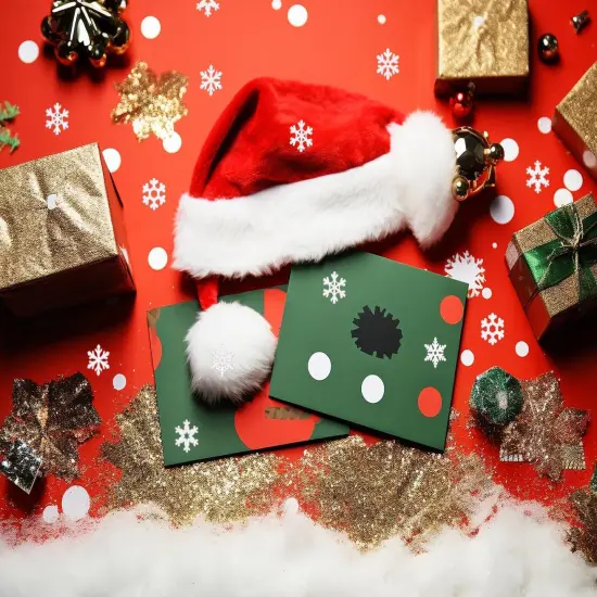 160PCS Snowflake Ornaments Decorations - White {5}