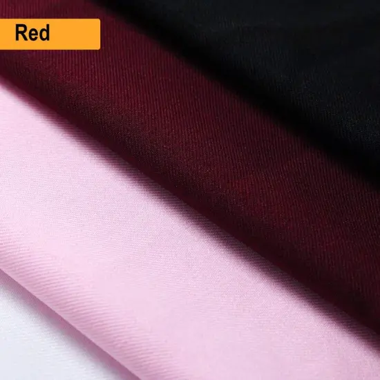 Gabardine Solid 100% Poly Woven White {7}