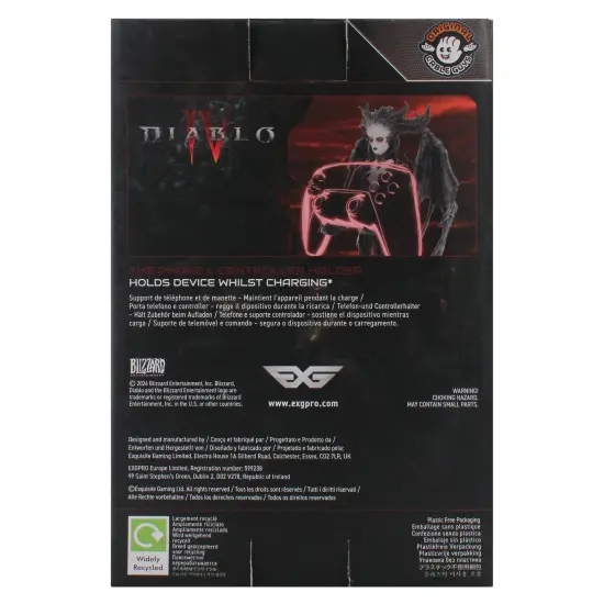 Exquisite Gaming: Diablo Lilith - Cable Guys Original Controller & Phone Holder, Collectible Device Stand, Officially Licensed Blizzard Figure {7}