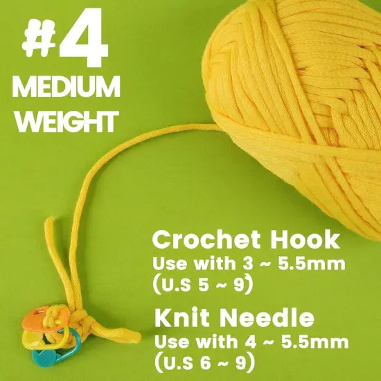 3 Pack Beginners Crochet Yarn (Oyster White) {5}