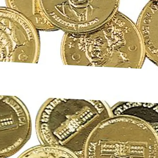 Presidential Gold Coins include 144 units {4}