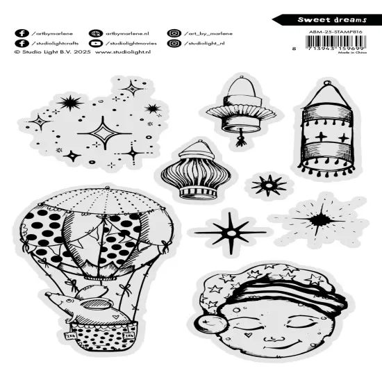 Art By Marlene Clear Stamps-Sweet Dreams {2}