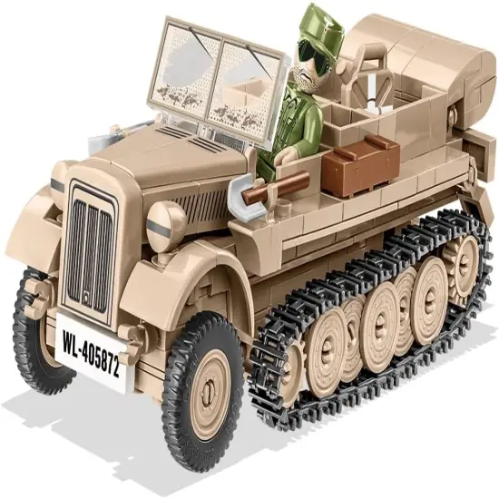 COBI Historical Collection World War II Sd.Kfz.10 DEMAG D7 Vehicle {2}