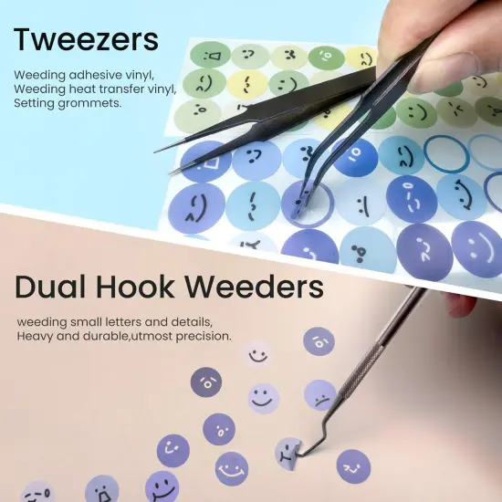 Weeding Tools for Vinyl: 27 PCS Premium Vinyl Weeding Tools Scrapbooking Tools Kit {2}
