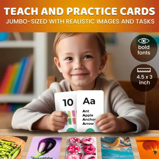 260 Flash Cards with Realistic Images for Kids {3}
