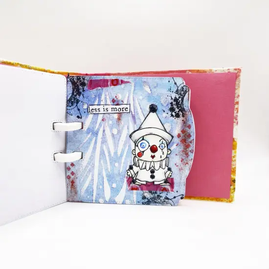 AALL And Create A7 Photopolymer Clear Stamp Set-Pierrot And Mime {6}