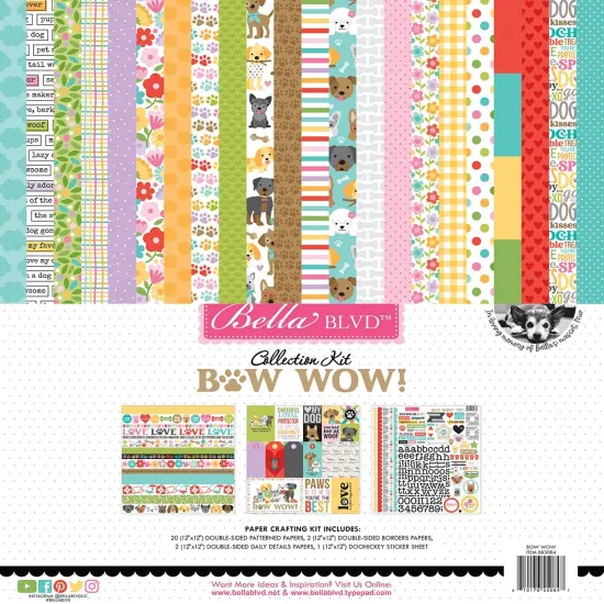 Bella Blvd Collection Kit 12"X12"-Bow Wow {1}