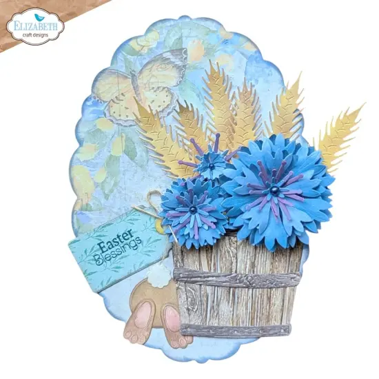 Elizabeth Craft Metal Die-Decorative Oval Frame {6}