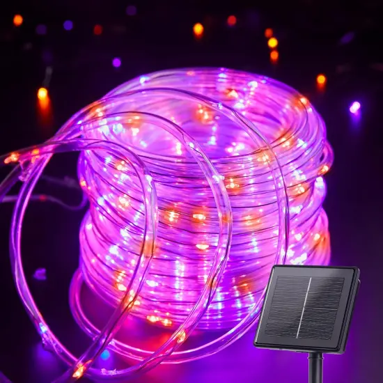 39FT 100 LED Solar Halloween String Lights {1}