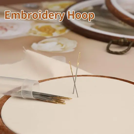 7.5'' 9.2'' Oval Embroidery Hoop {3}