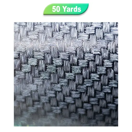 Creative Vinyl - Carbon Fiber 24" 10 Silver 2 {1}