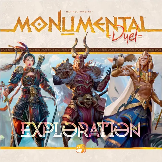 Funforge: Monumental Duel - Exploration - Civilization Deck-Building Board Game, Strategy Game, Combine Or Standalone, Ages 10+, 2 Players, 60-90 Min {6}