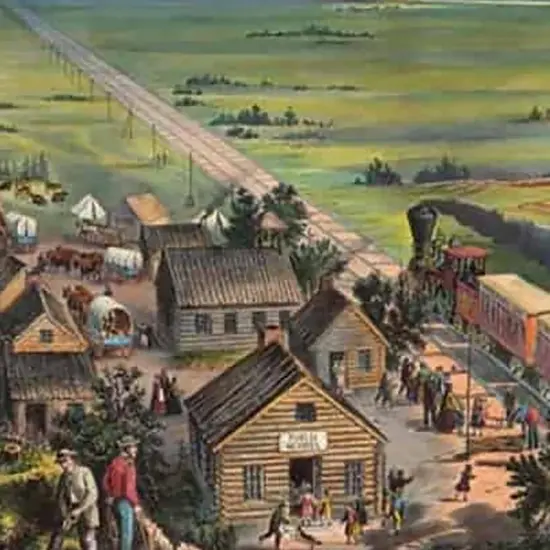 Rio Grande Games: Prairie Railroads - Train Strategy Board Game, Economy & American Railway Game, Investment & Bidding, Ages 14+, 3-5 Players, 60 Min {7}