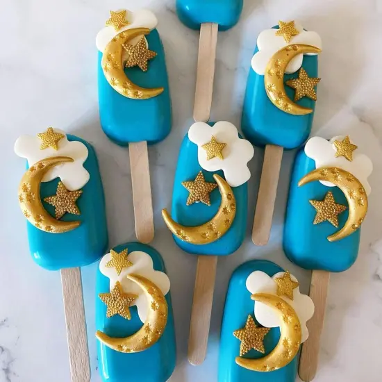 Moon Stars Silicone Fondant Molds {3}