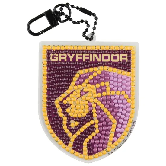 Camelot Dots Diamond Art Kit 2.625"X3.14" -Harry Potter Gryffindor Crest Charm {3}