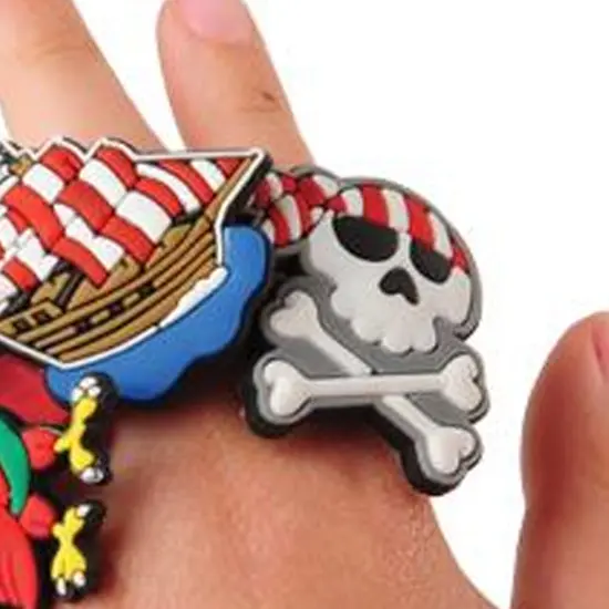Pirate Rubber Rings Include 12 Units {4}