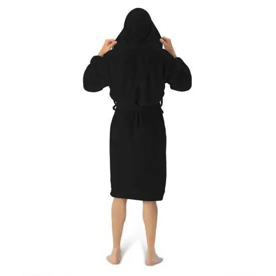 Boston Bruins NHL Hooded Silk Touch Bath Robe 26&times;47 Inches {3}